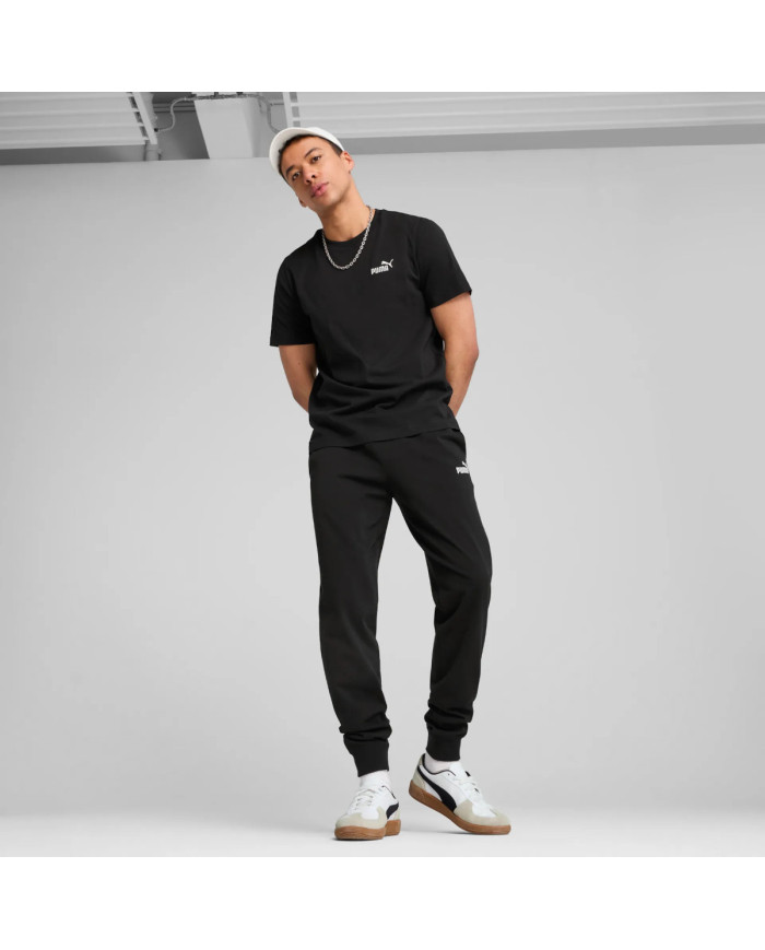 Puma Męski T-shirt Ess Small No. 1 Logo Tee 68253401 Czarny | Sklep Monotox
