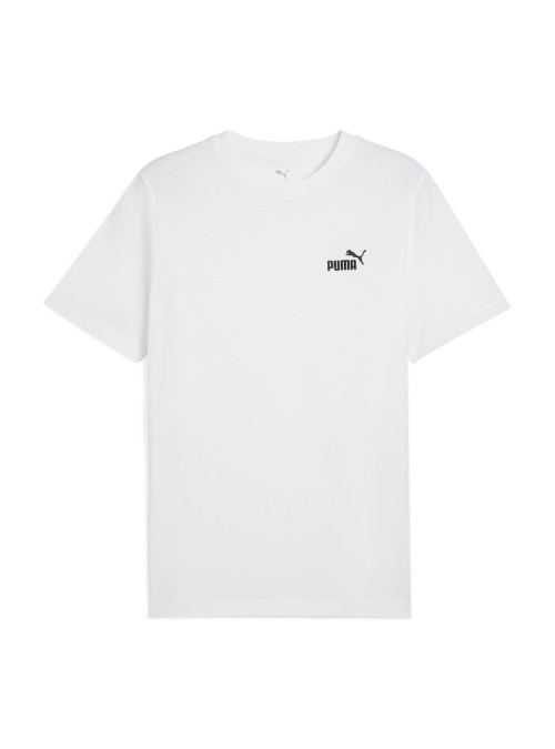 Puma Koszulka męska ESS SMALL LOGO TEE 68253402 - Biała | Sklep Monotox