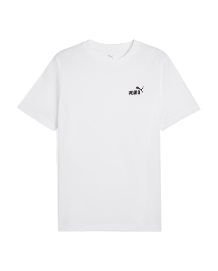 Puma Koszulka męska ESS SMALL LOGO TEE 68253402 - Biała | Sklep Monotox