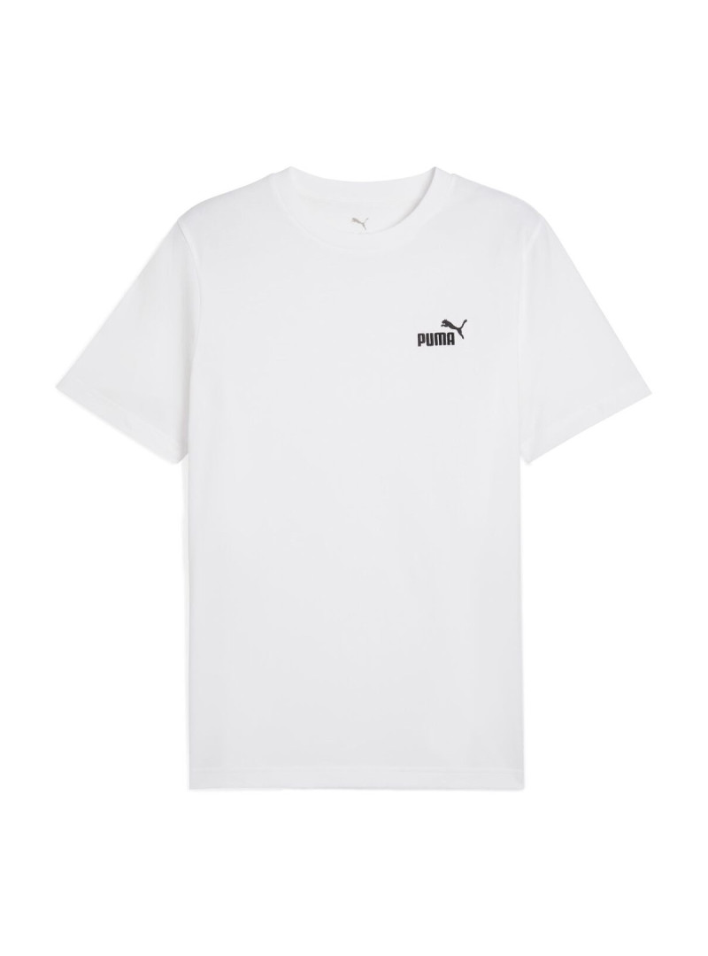 Puma Koszulka męska ESS SMALL LOGO TEE 68253402 - Biała | Sklep Monotox