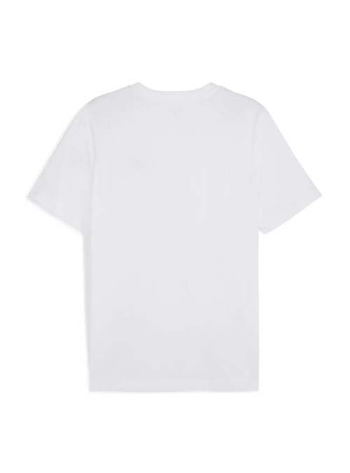 Puma Koszulka męska ESS SMALL LOGO TEE 68253402 - Biała | Sklep Monotox