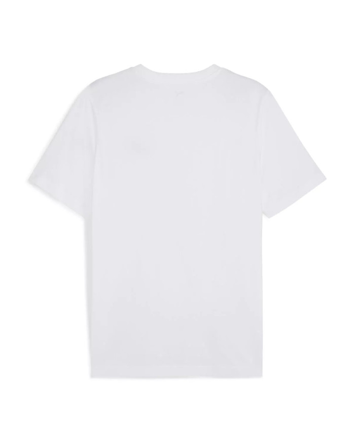 Puma Koszulka męska ESS SMALL LOGO TEE 68253402 - Biała | Sklep Monotox