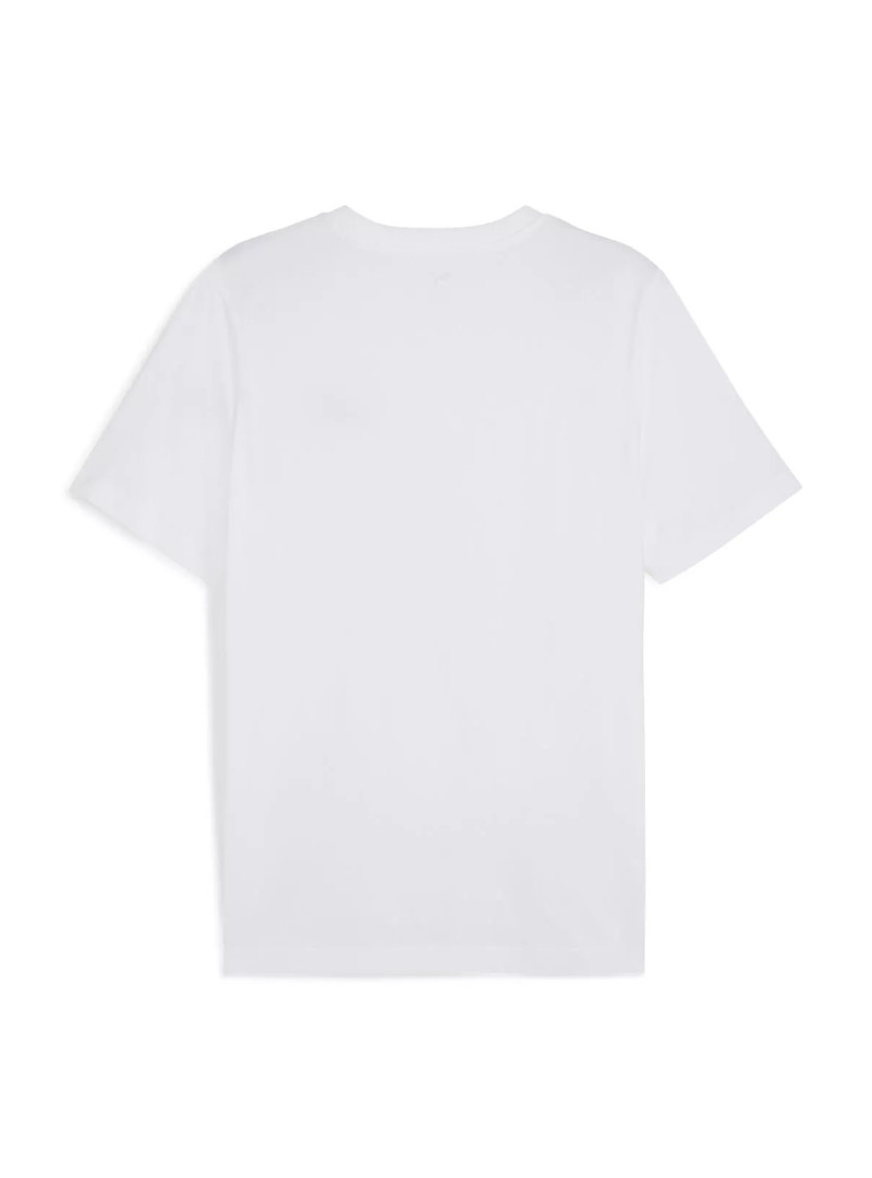 Puma Koszulka męska ESS SMALL LOGO TEE 68253402 - Biała | Sklep Monotox