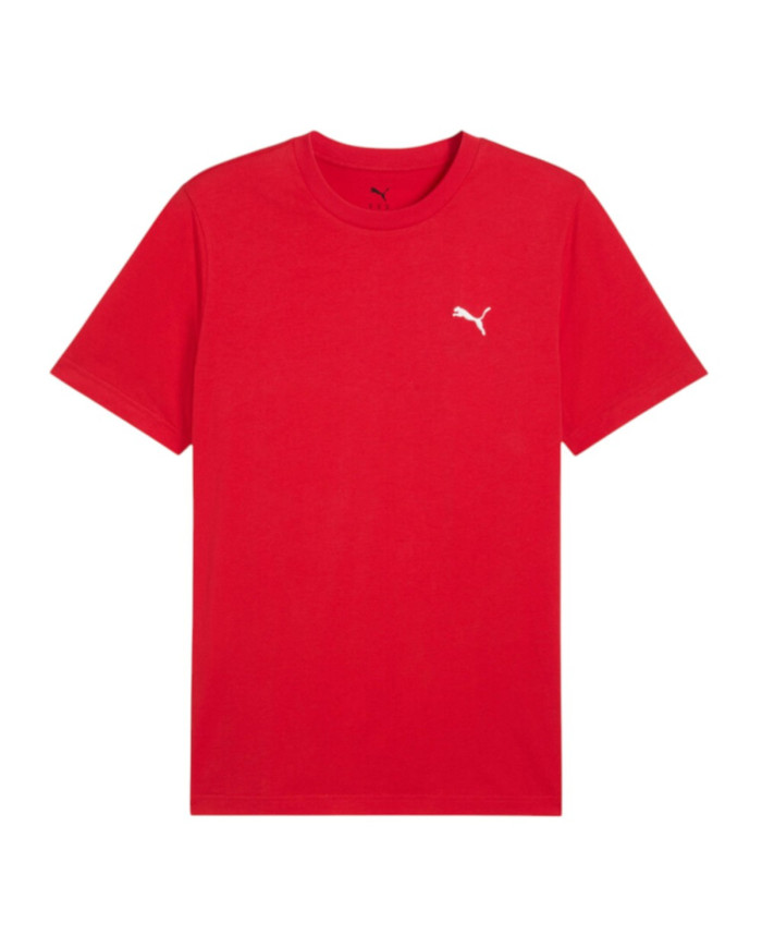 Puma Koszulka męska ESS SMALL LOGO TEE 68253811 - Czerwona | Sklep Monotox