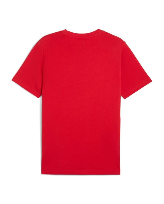 Puma Koszulka męska ESS SMALL LOGO TEE 68253811 - Czerwona | Sklep Monotox