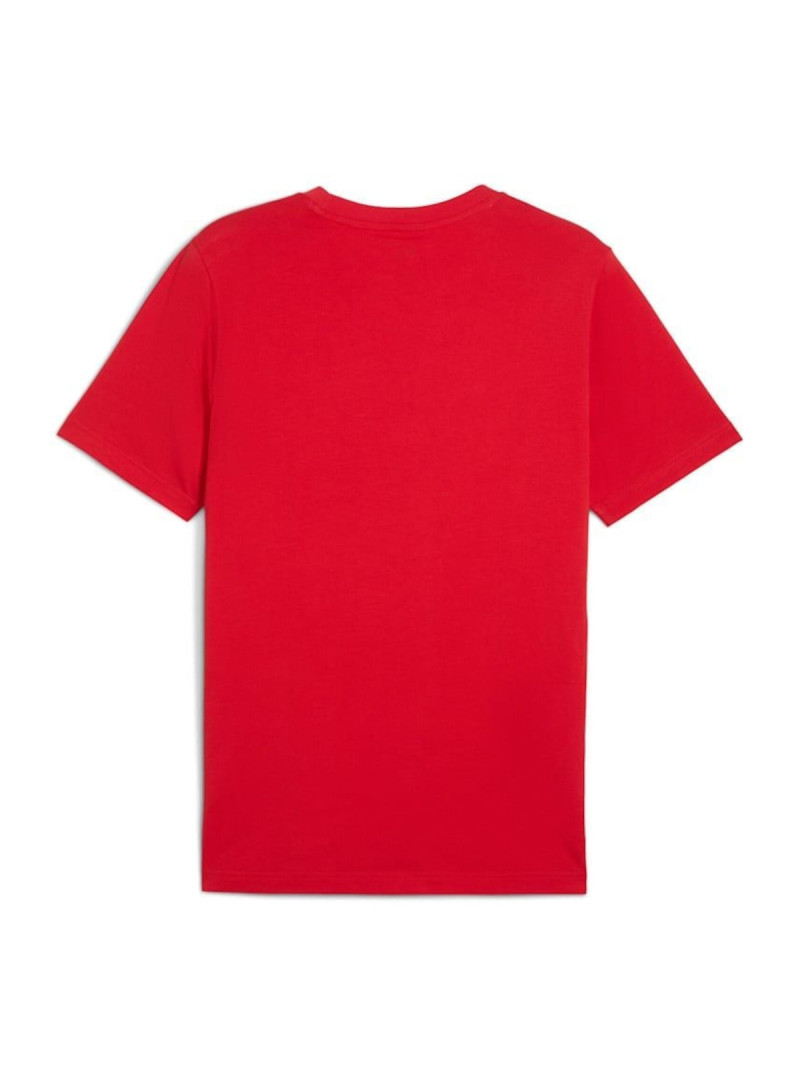 Puma Koszulka męska ESS SMALL LOGO TEE 68253811 - Czerwona | Sklep Monotox