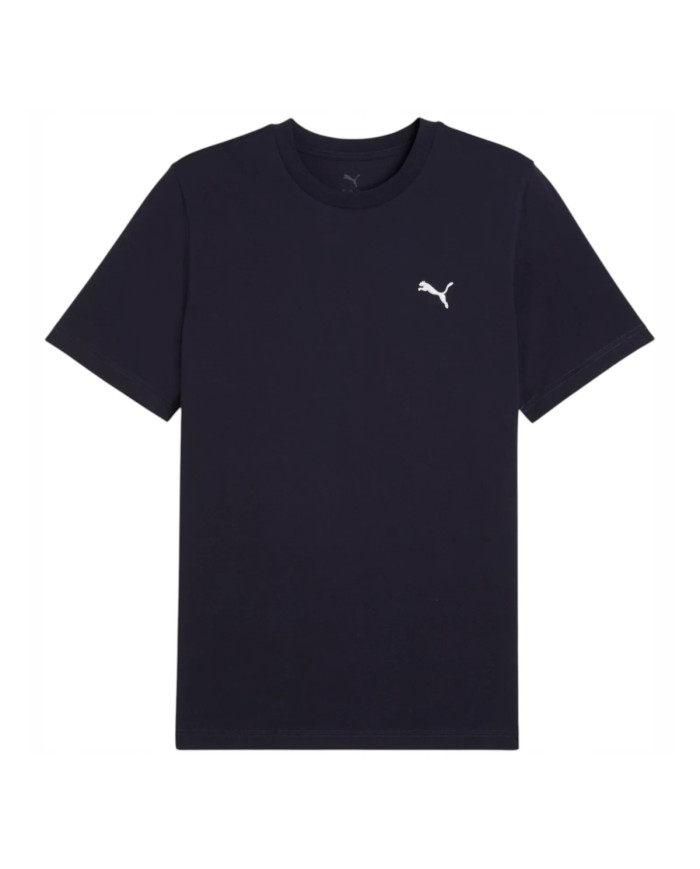 Puma Koszulka męska ESS SMALL LOGO TEE 68253816 - Granatowa | Sklep Monotox