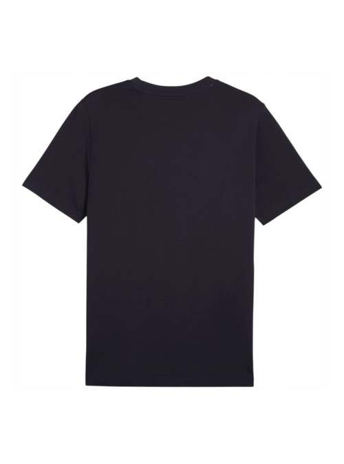 Puma Koszulka męska ESS SMALL LOGO TEE 68253816 - Granatowa | Sklep Monotox