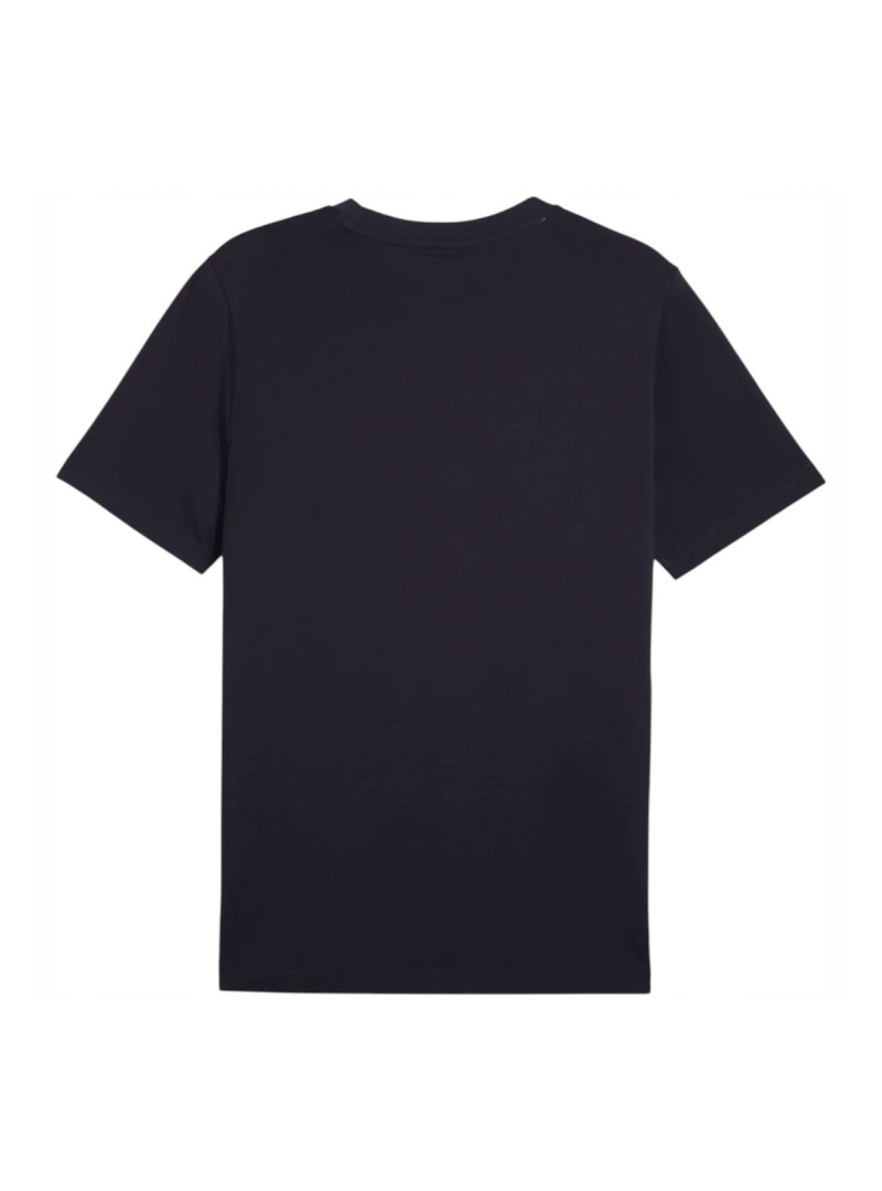 Puma Koszulka męska ESS SMALL LOGO TEE 68253816 - Granatowa | Sklep Monotox