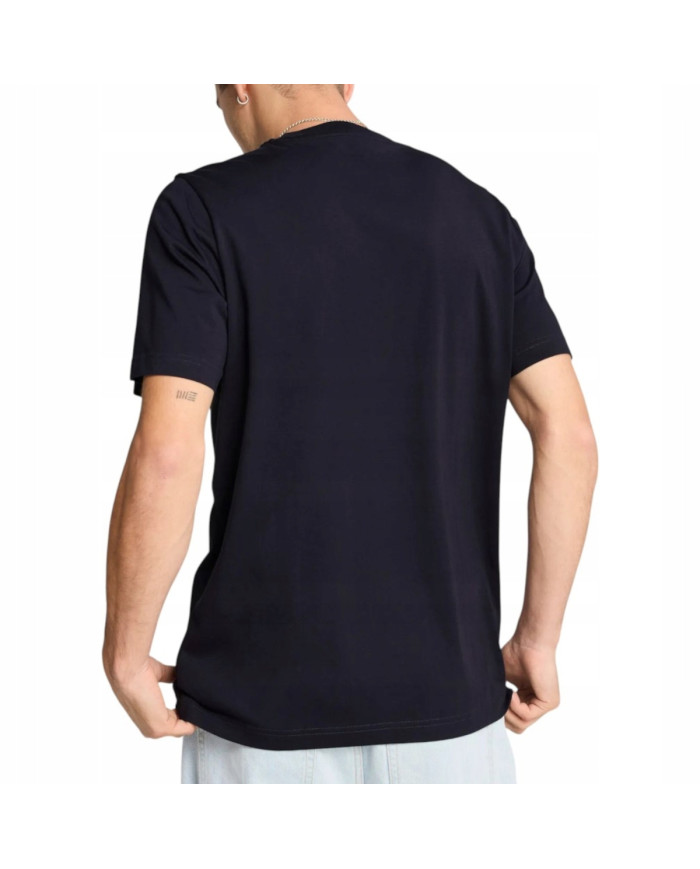 Puma Koszulka męska ESS SMALL LOGO TEE 68253816 - Granatowa | Sklep Monotox