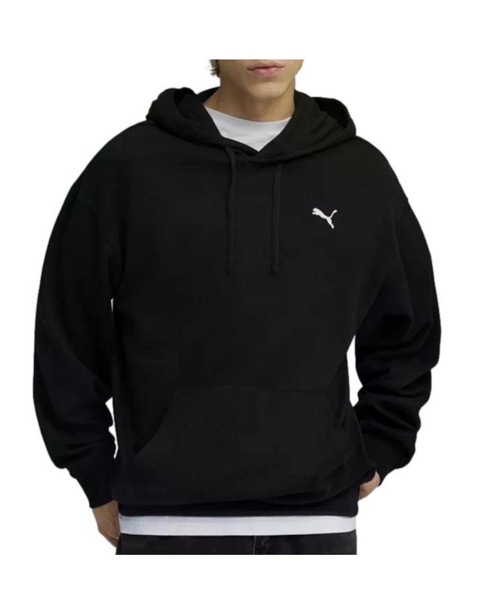 Puma Bluza męska ESS ELEVATED HOODIE 69201901 - Czarna | Sklep Monotox