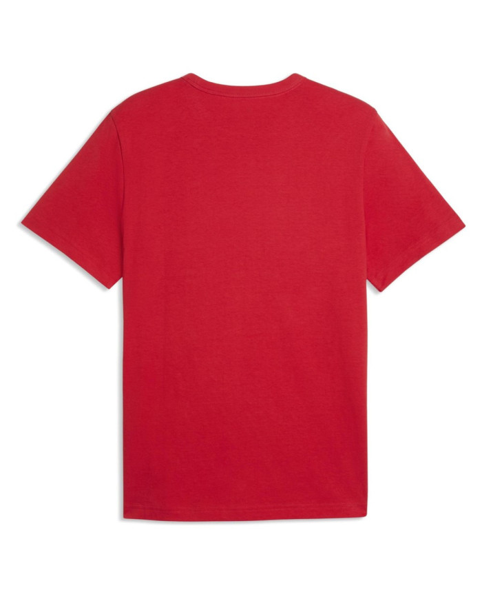 Puma Koszulka męska ESS ELEVATED TEE FOR ALL TIME 69205411 - Czerwona | Sklep Monotox