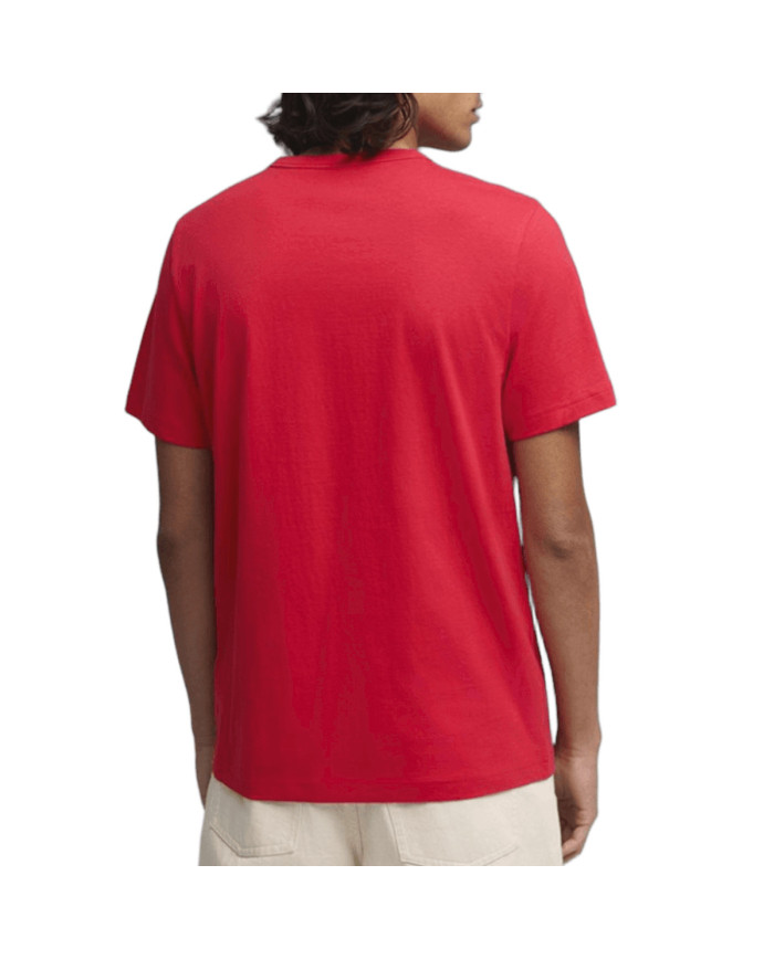 Puma Koszulka męska ESS ELEVATED TEE FOR ALL TIME 69205411 - Czerwona | Sklep Monotox