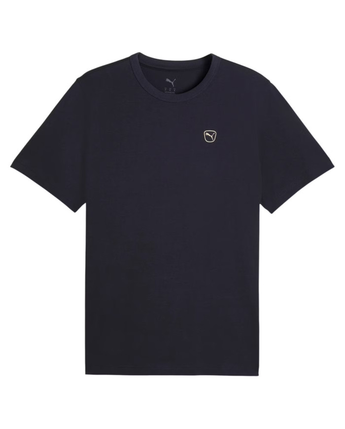 Puma Koszulka męska ESS ELEVATED TEE 69205416 - Granatowa | Sklep Monotox