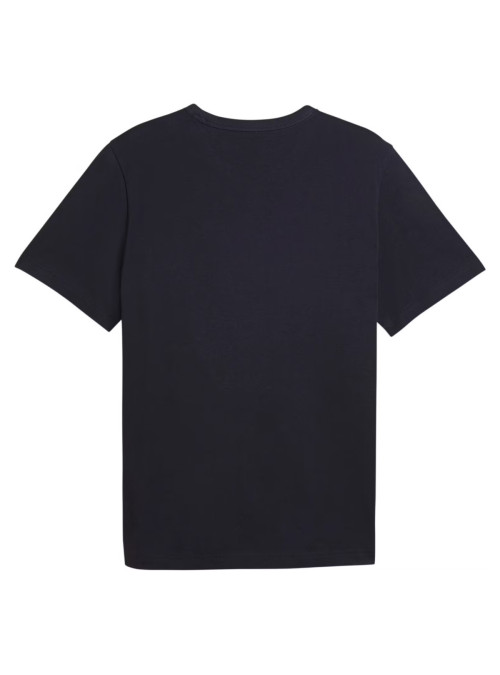 Puma Koszulka męska ESS ELEVATED TEE 69205416 - Granatowa | Sklep Monotox