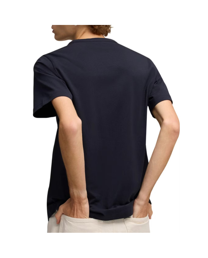 Puma Koszulka męska ESS ELEVATED TEE 69205416 - Granatowa | Sklep Monotox