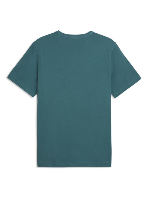 Puma Koszulka męska ESS ELEVATED TEE 69205441 - Zielona | Sklep Monotox