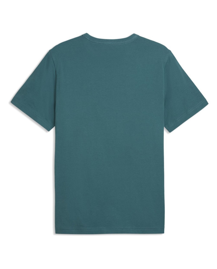 Puma Koszulka męska ESS ELEVATED TEE 69205441 - Zielona | Sklep Monotox
