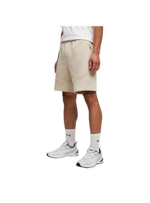 Puma Szorty męskie EVOSTRIPE SHORTS DK 69219261 - Beżowe | Sklep Monotox