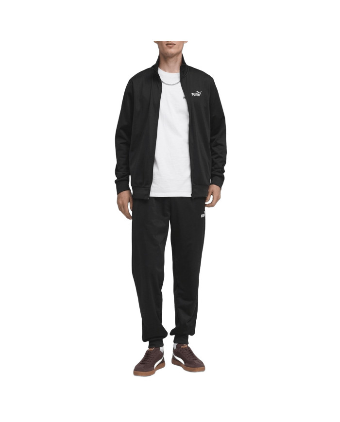 Puma Dres męski ESS LOGO POLY KNITTED SUIT 69263001 - Czarny | Sklep Monotox