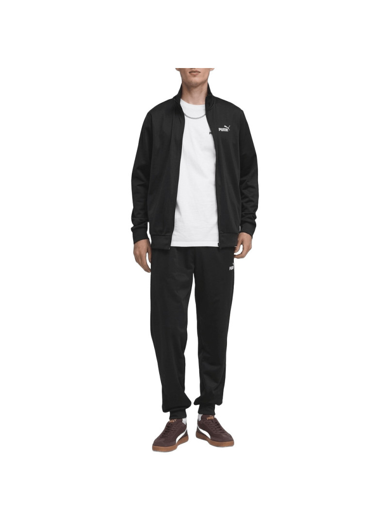 Puma Dres męski ESS LOGO POLY KNITTED SUIT 69263001 - Czarny | Sklep Monotox