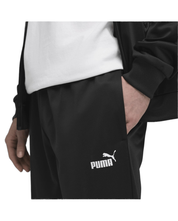 Puma Dres męski ESS LOGO POLY KNITTED SUIT 69263001 - Czarny | Sklep Monotox