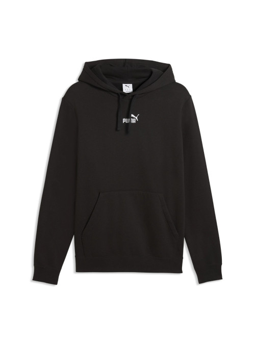 Puma Bluza męska ESS SMALL NO 1 LOGO CENTERED HOODIE FL 69291401 - Czarna | Sklep Monotox