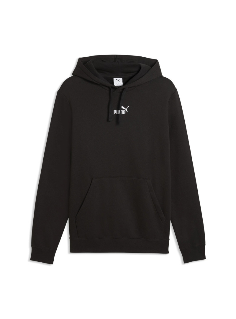 Puma Bluza męska ESS SMALL NO 1 LOGO CENTERED HOODIE FL 69291401 - Czarna | Sklep Monotox