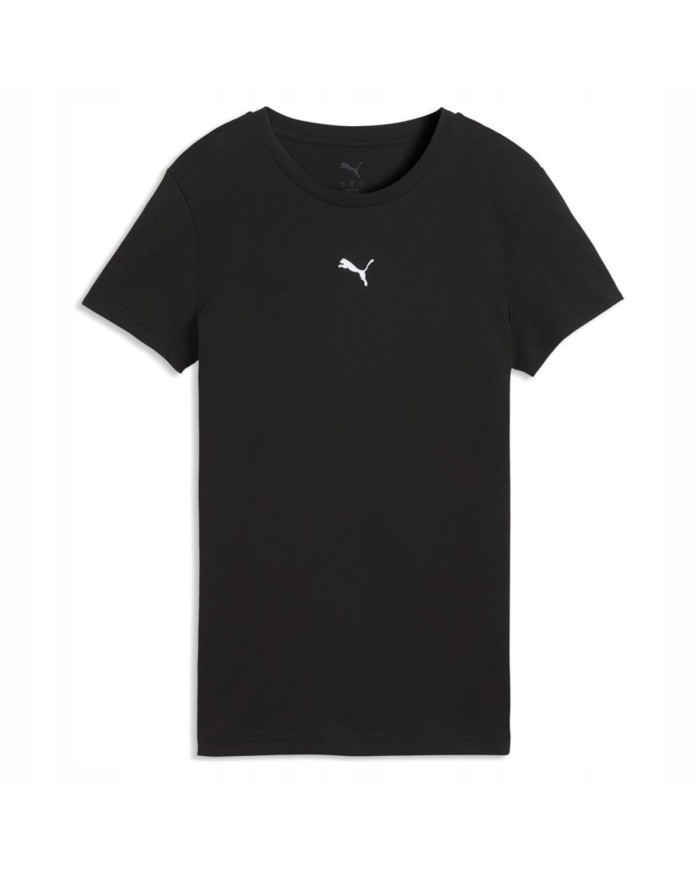 Puma Koszulka damska ESS CENTERED CAT LOGO TEE 69291601 - Czarna | Sklep Monotox