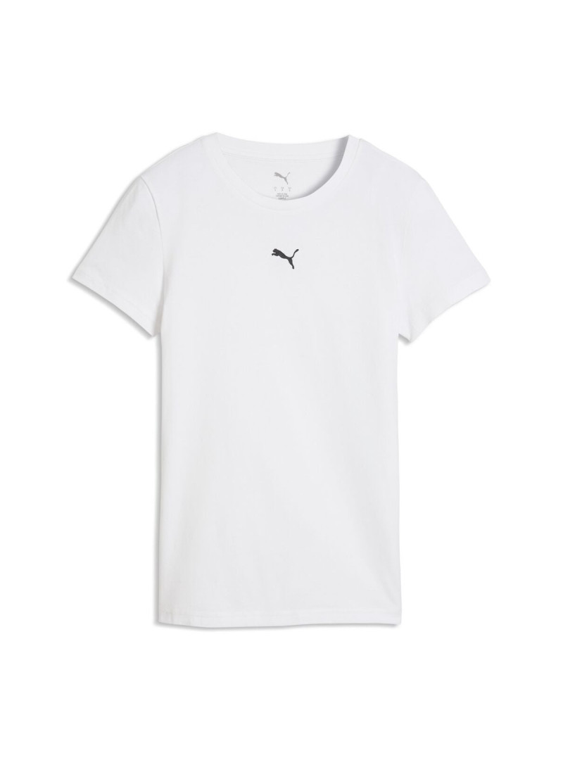 Puma Koszulka damska ESS CENTERED CAT LOGO TEE 69291602 - Biała | Sklep Monotox
