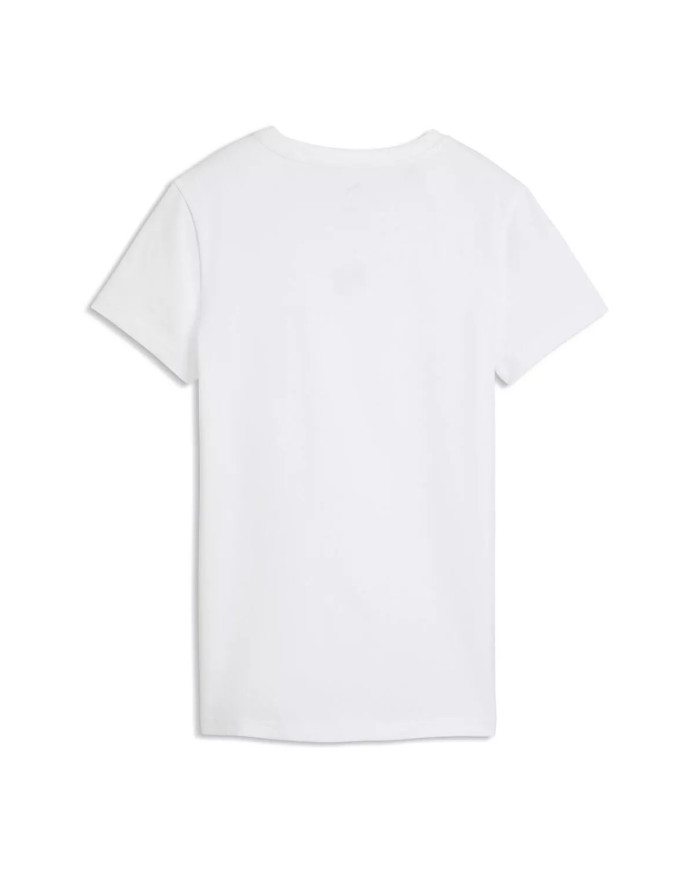 Puma Koszulka damska ESS CENTERED CAT LOGO TEE 69291602 - Biała | Sklep Monotox