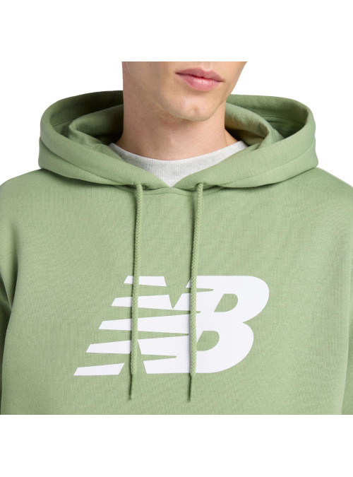 New Balance Bluza męska SPORT CORE BRUSHED HOODIE MT43904AAR - Zielona | Sklep Monotox