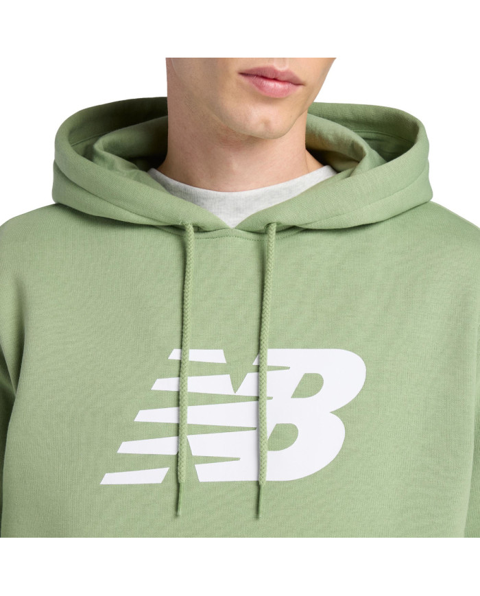 New Balance Bluza męska SPORT CORE BRUSHED HOODIE MT43904AAR - Zielona | Sklep Monotox