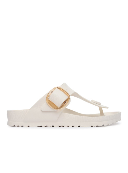 Birkenstock Klapki damskie GIZEH BIG BUCKLE EVA UNISEX REGULAR 1031366 - Białe | Sklep Monotox
