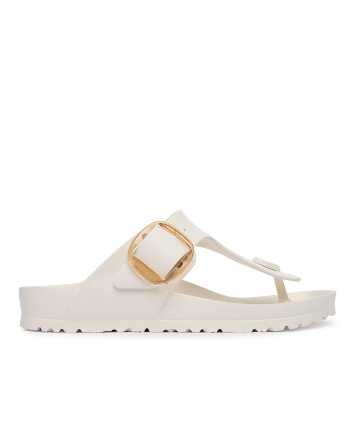 Birkenstock Klapki damskie GIZEH BIG BUCKLE EVA UNISEX REGULAR 1031366 - Białe | Sklep Monotox