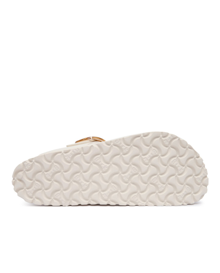 Birkenstock Klapki damskie GIZEH BIG BUCKLE EVA UNISEX REGULAR 1031366 - Białe | Sklep Monotox