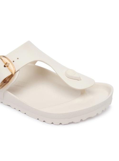 Birkenstock Klapki damskie GIZEH BIG BUCKLE EVA UNISEX REGULAR 1031366 - Białe | Sklep Monotox