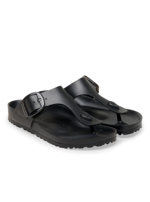 Birkenstock Klapki damskie GIZEH BIG BUCKLE EVA UNISEX REGULAR 1031370 - Czarne | Sklep Monotox
