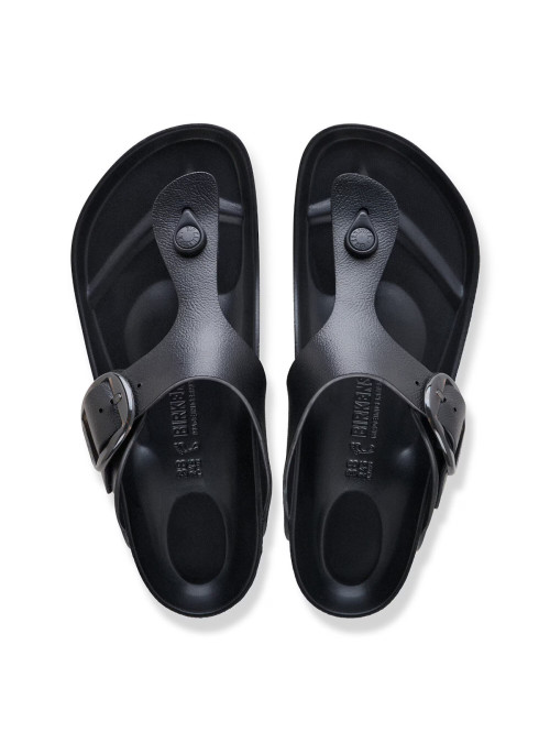 Birkenstock Klapki damskie GIZEH BIG BUCKLE EVA UNISEX REGULAR 1031370 - Czarne | Sklep Monotox