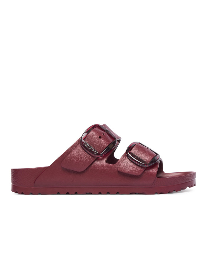 Birkenstock Klapki damskie ARIZONA BIG BUCKLE EVA UNISEX NARROW 1033115 - Czerwone | Sklep Monotox