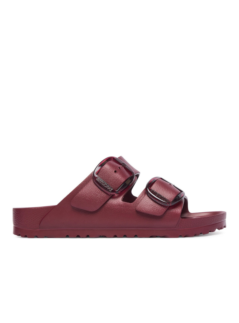 Birkenstock Klapki damskie ARIZONA BIG BUCKLE EVA UNISEX NARROW 1033115 - Czerwone | Sklep Monotox