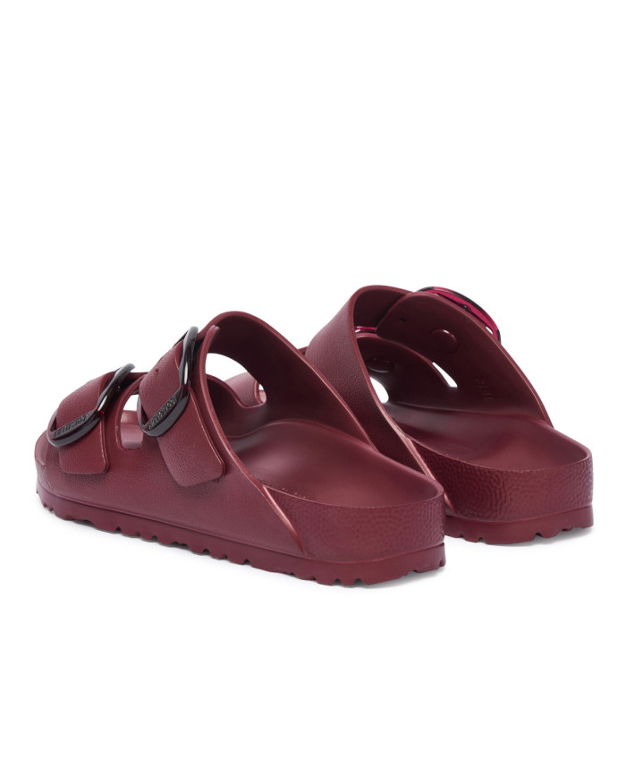 Birkenstock Klapki damskie ARIZONA BIG BUCKLE EVA UNISEX NARROW 1033115 - Czerwone | Sklep Monotox