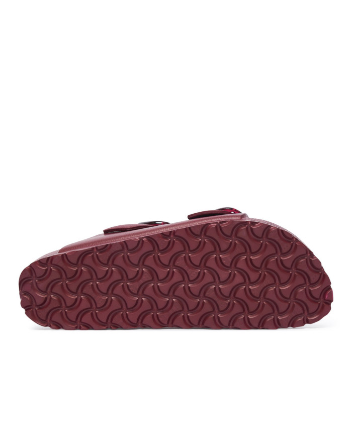 Birkenstock Klapki damskie ARIZONA BIG BUCKLE EVA UNISEX NARROW 1033115 - Czerwone | Sklep Monotox