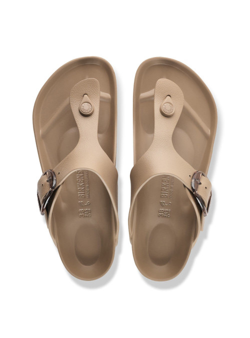 Birkenstock Klapki damskie GIZEH BIG BUCKLE EVA UNISEX REGULAR 1033167 - Szare | Sklep Monotox