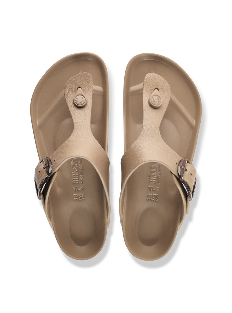 Birkenstock Klapki damskie GIZEH BIG BUCKLE EVA UNISEX REGULAR 1033167 - Szare | Sklep Monotox