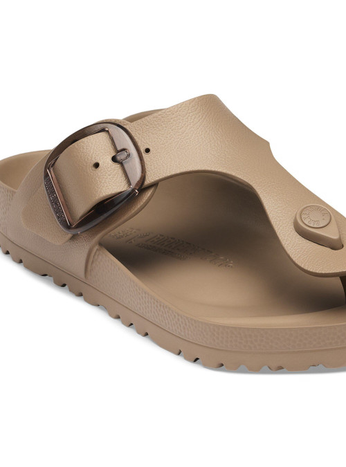Birkenstock Klapki damskie GIZEH BIG BUCKLE EVA UNISEX REGULAR 1033167 - Szare | Sklep Monotox