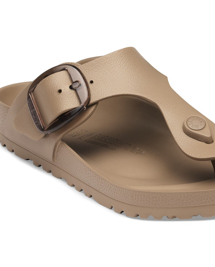 Birkenstock Klapki damskie GIZEH BIG BUCKLE EVA UNISEX REGULAR 1033167 - Szare | Sklep Monotox