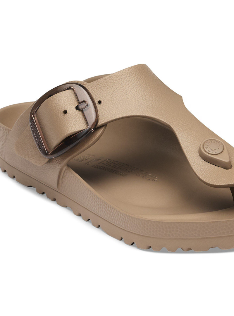 Birkenstock Klapki damskie GIZEH BIG BUCKLE EVA UNISEX REGULAR 1033167 - Szare | Sklep Monotox