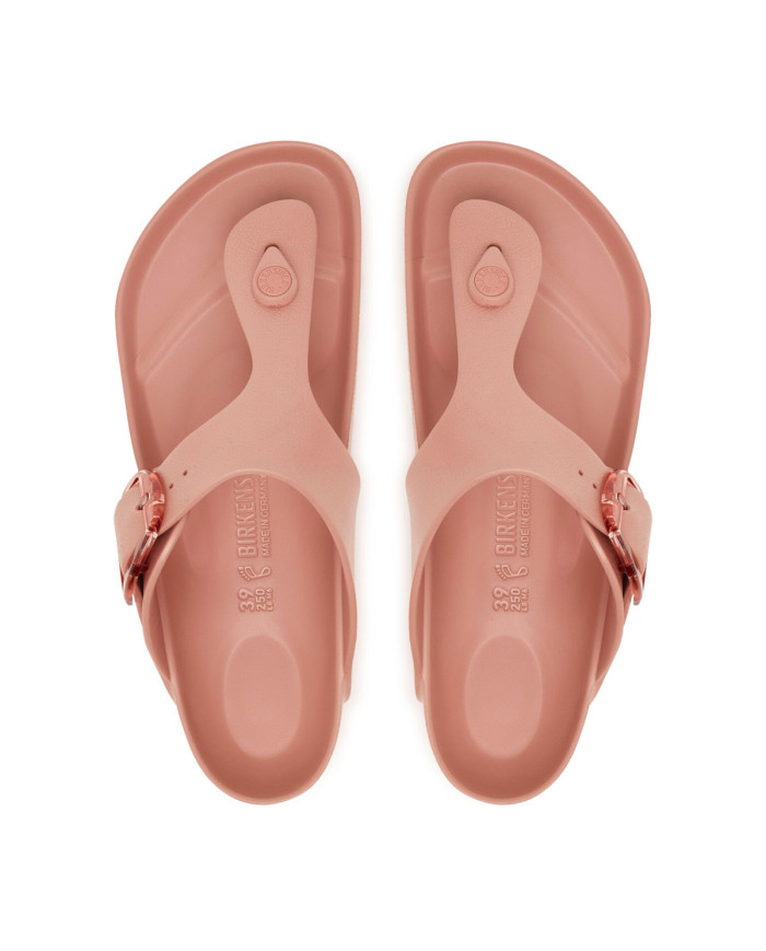 Birkenstock Klapki damskie GIZEH BIG BUCKLE EVA UNISEX REGULAR 1033168 - Różowe | Sklep Monotox