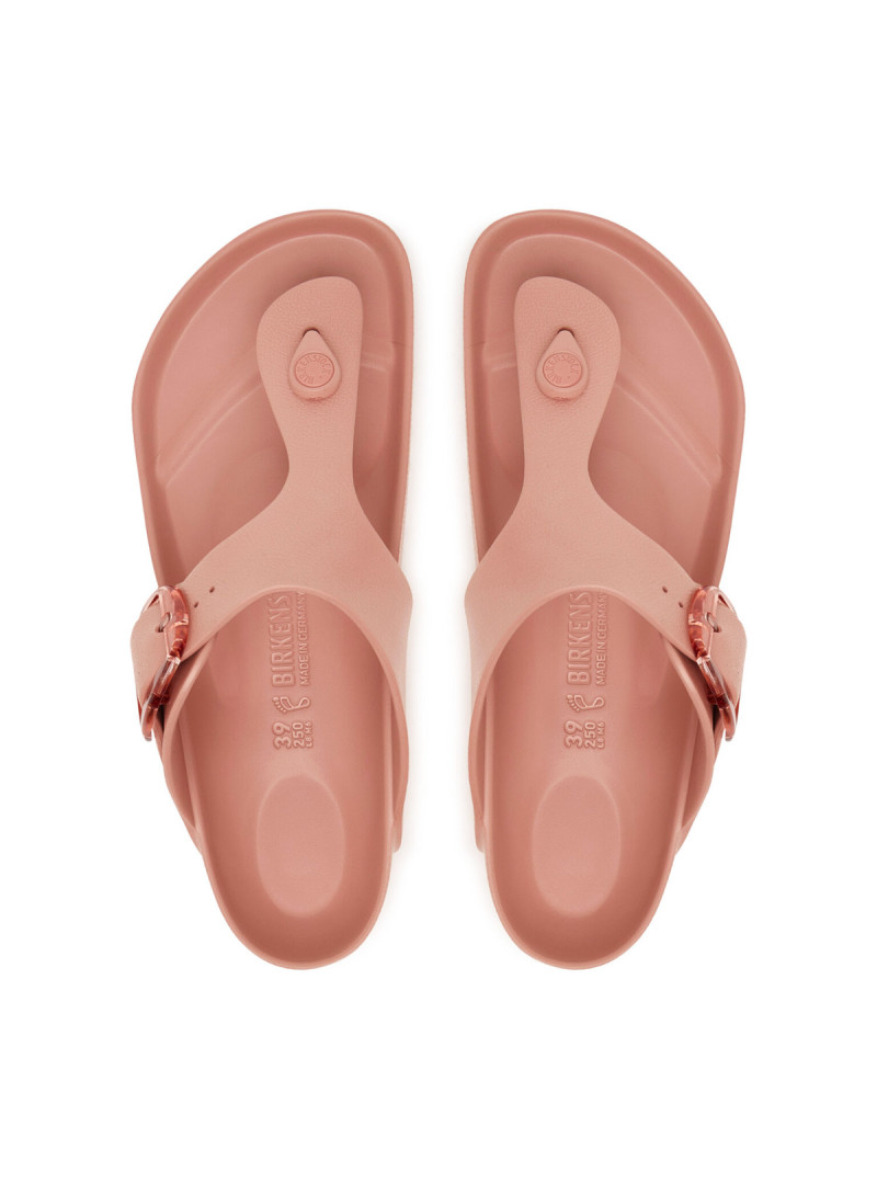 Birkenstock Klapki damskie GIZEH BIG BUCKLE EVA UNISEX REGULAR 1033168 - Różowe | Sklep Monotox